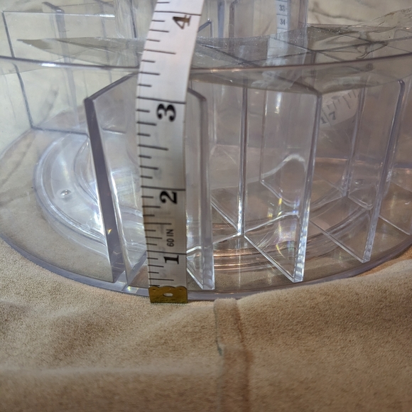 Transparent Storage Carousel for Makeup or Art - Picture 3 of 7